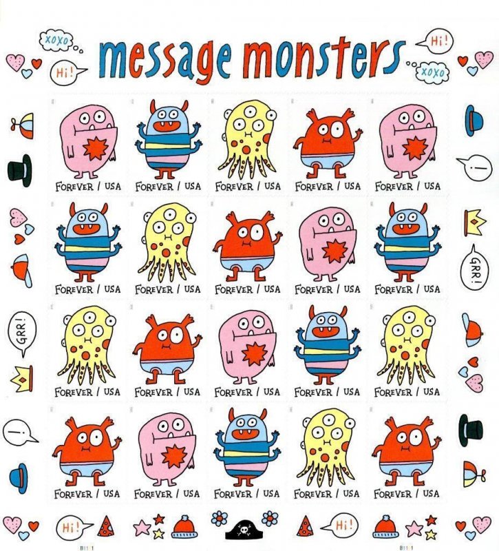 2021 Message Monsters