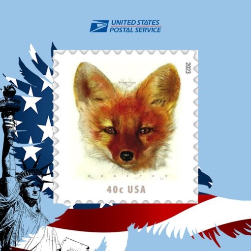 2023 Red Fox(40-cent Stamp)
