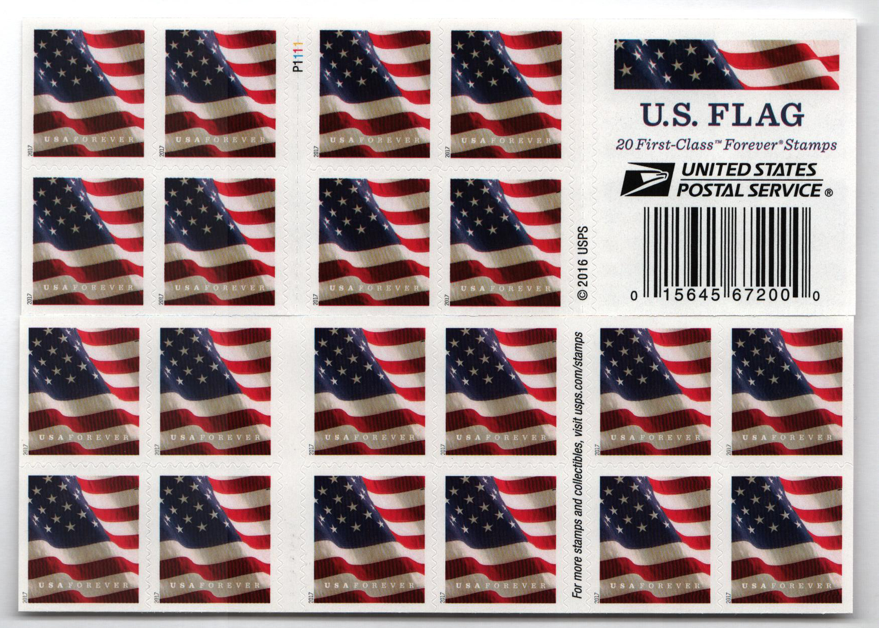 2017 U.S. Flag(Booklet)