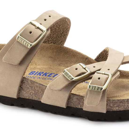 Franca Soft Footbed Nubuck Leather