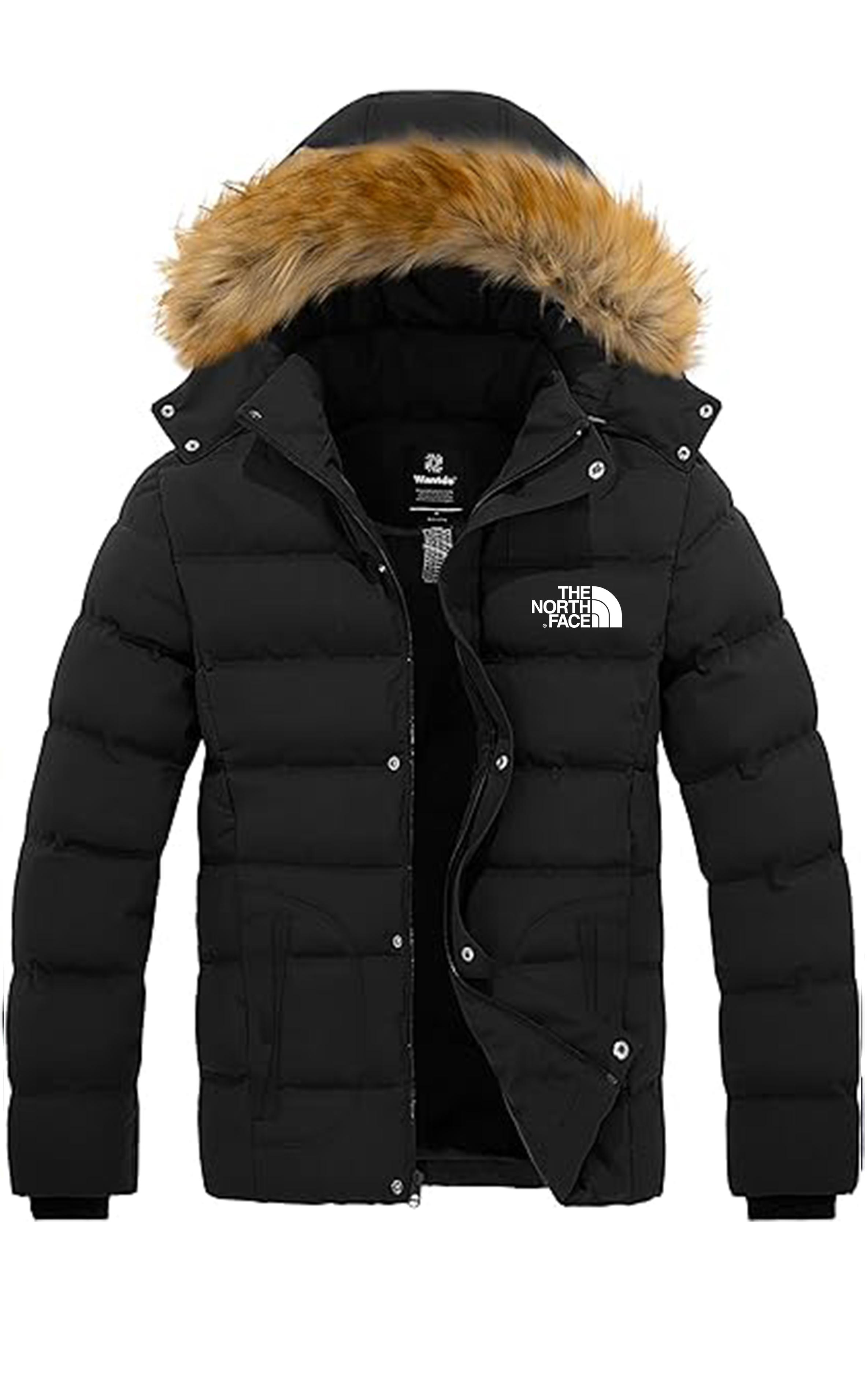 Homme -  Veste à capuche épaisse et chaude