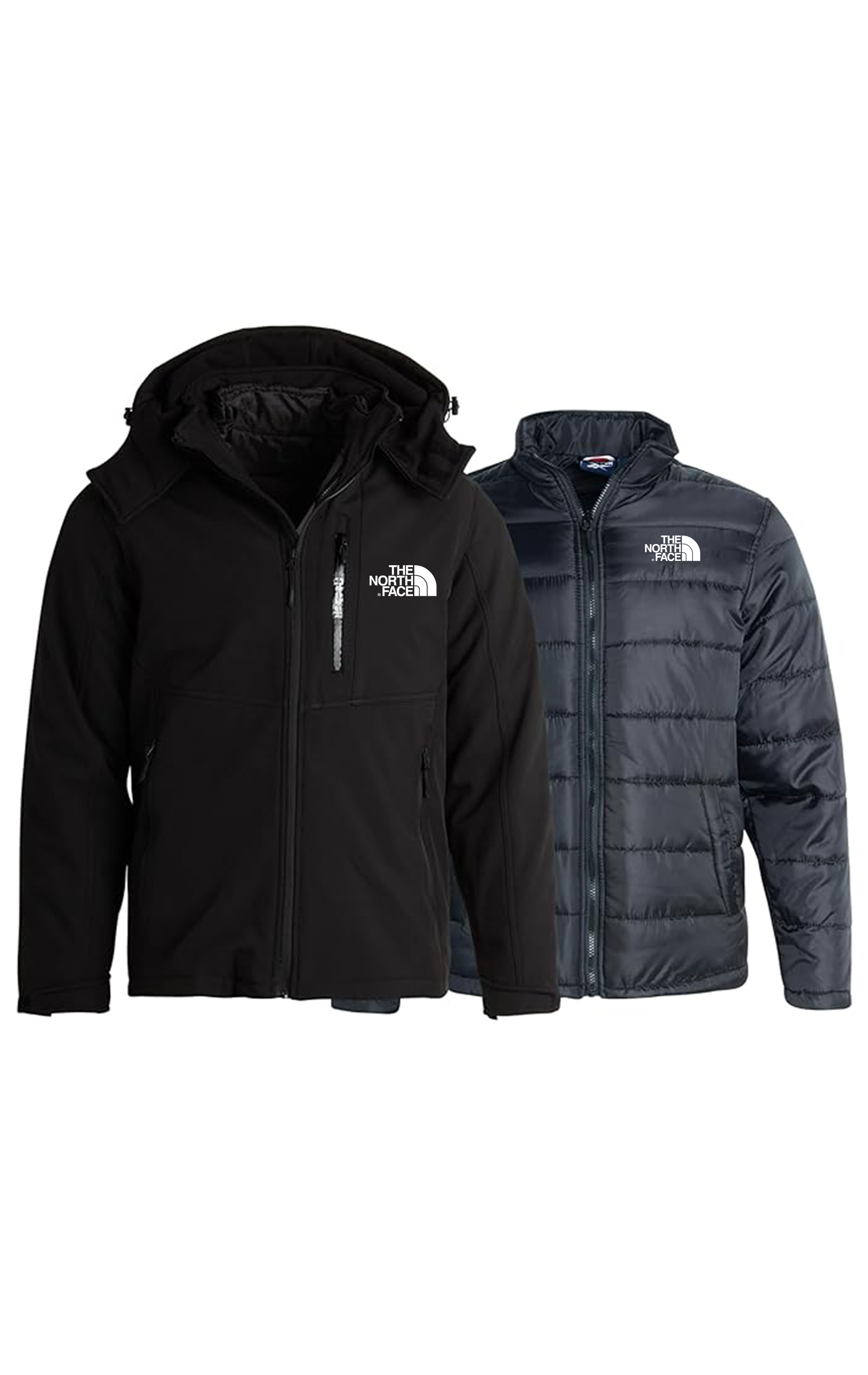 Homme -  Veste softshell d'hiver avec coque amovible