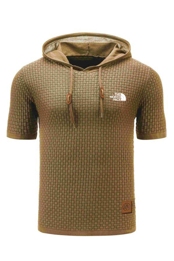 Pull tricoté à manches courtes - Homme