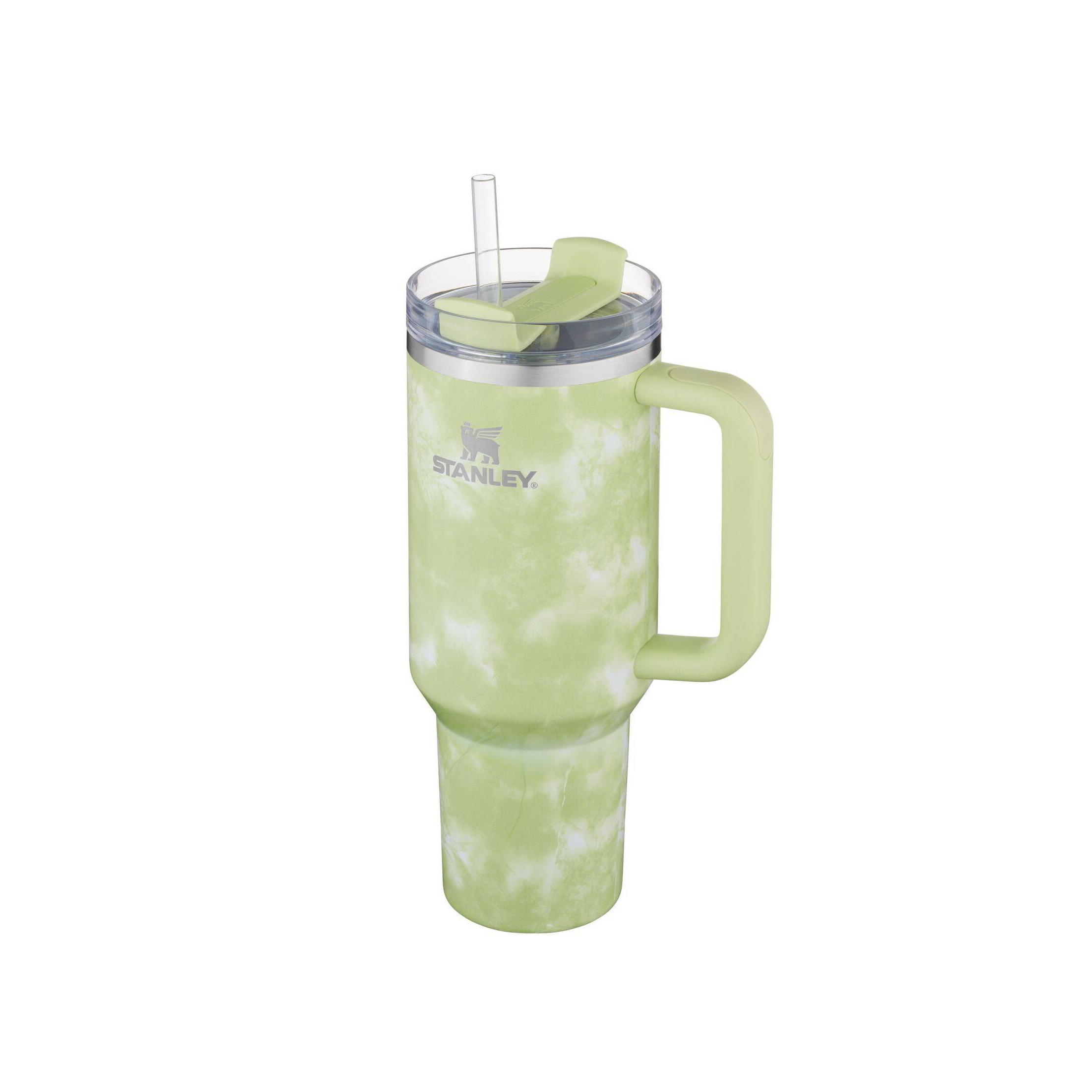 Stanley Mistletoe Twist 40oz Steel H2.0 FlowState Quencher Tumbler