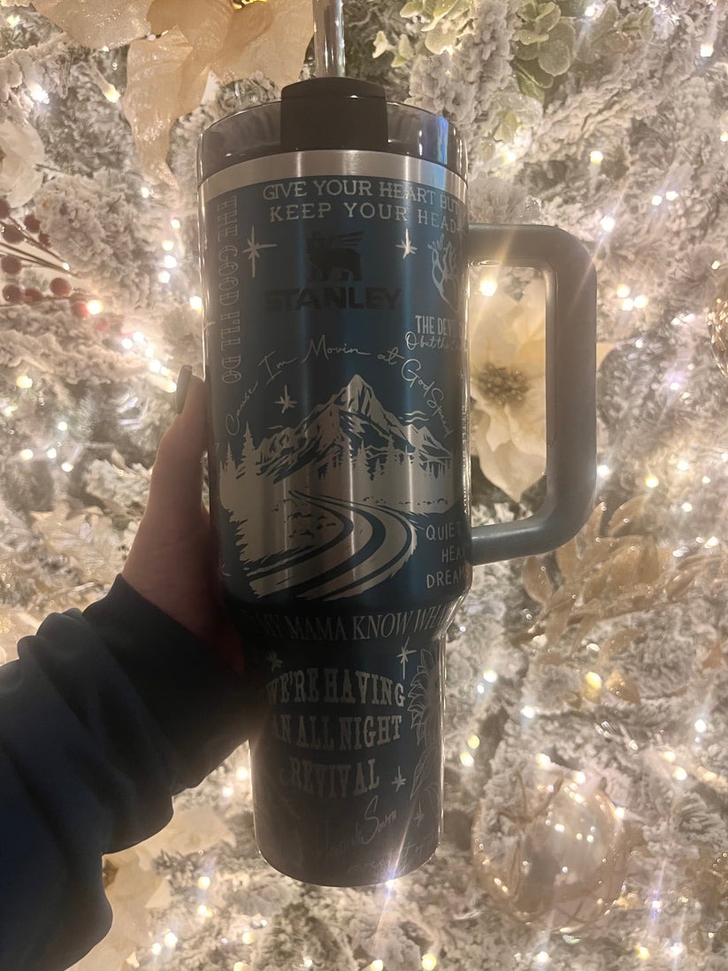 Limited Edition 40oz Steel H2.0 FlowState Quencher Tumbler