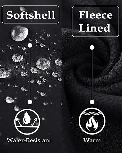 Homme - Veste Softshell Doublure Polaire Manteau Extérieur Camouflage