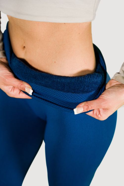 FEMME - Legging en laine polaire