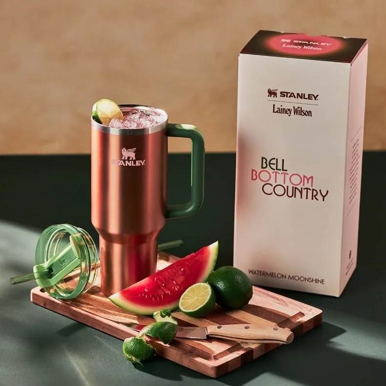 Stanley Grinch 40oz Steel H2.0 FlowState Quencher Tumbler