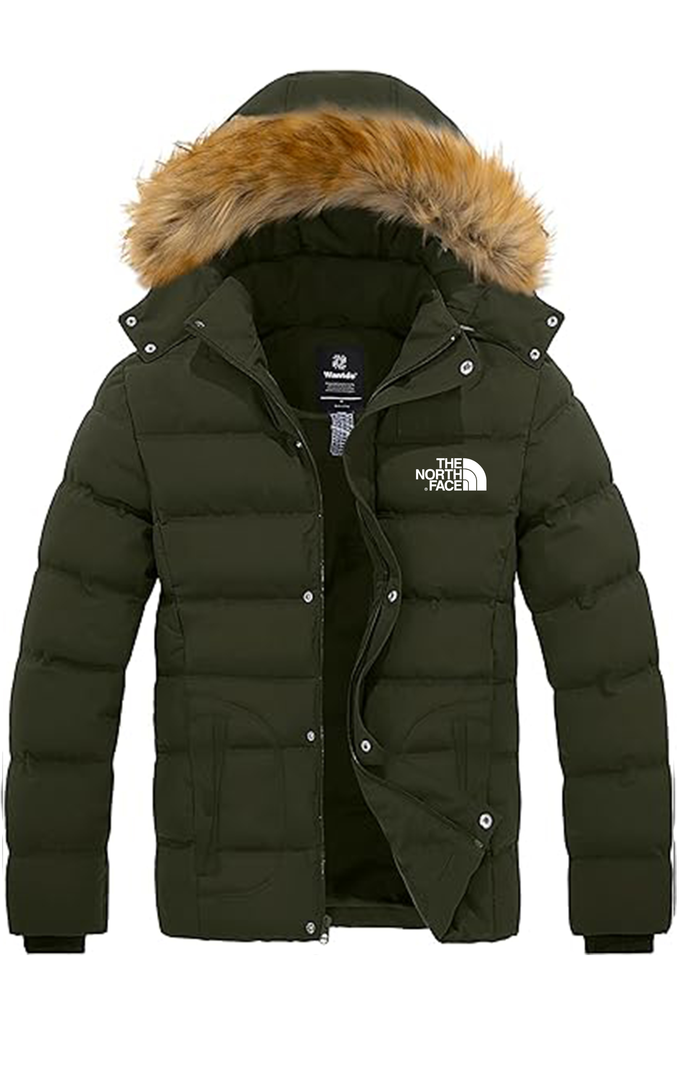 Homme -  Veste à capuche épaisse et chaude