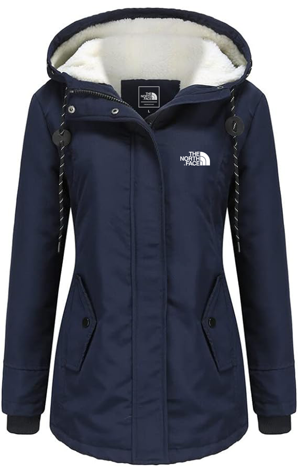 Donna - Parka foderato in pile impermeabile