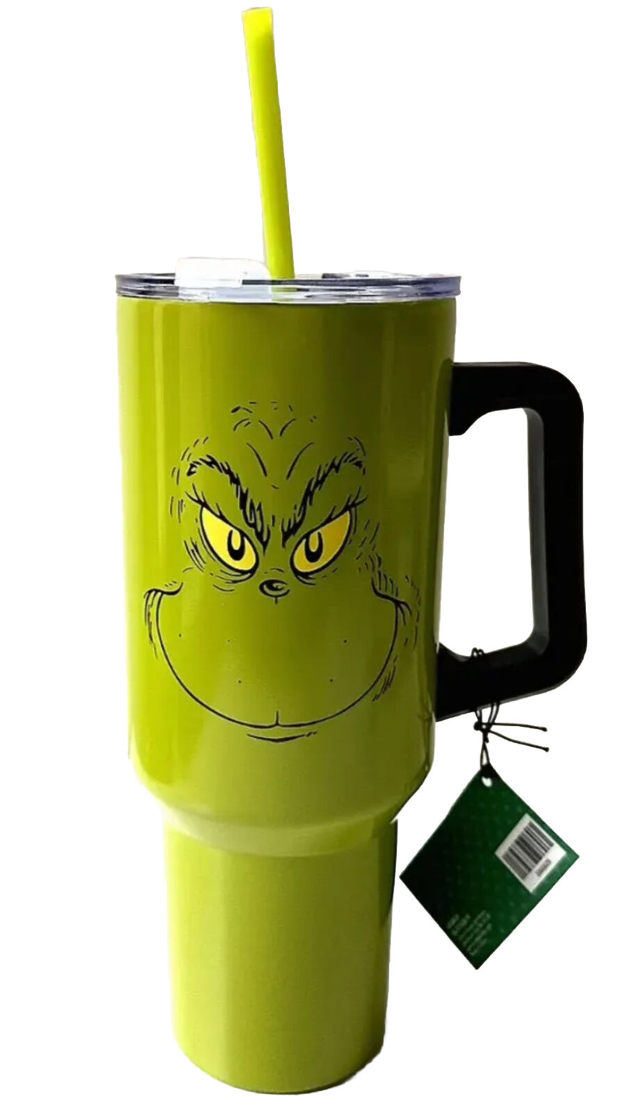 Stanley Grinch 40oz Steel H2.0 FlowState Quencher Tumbler