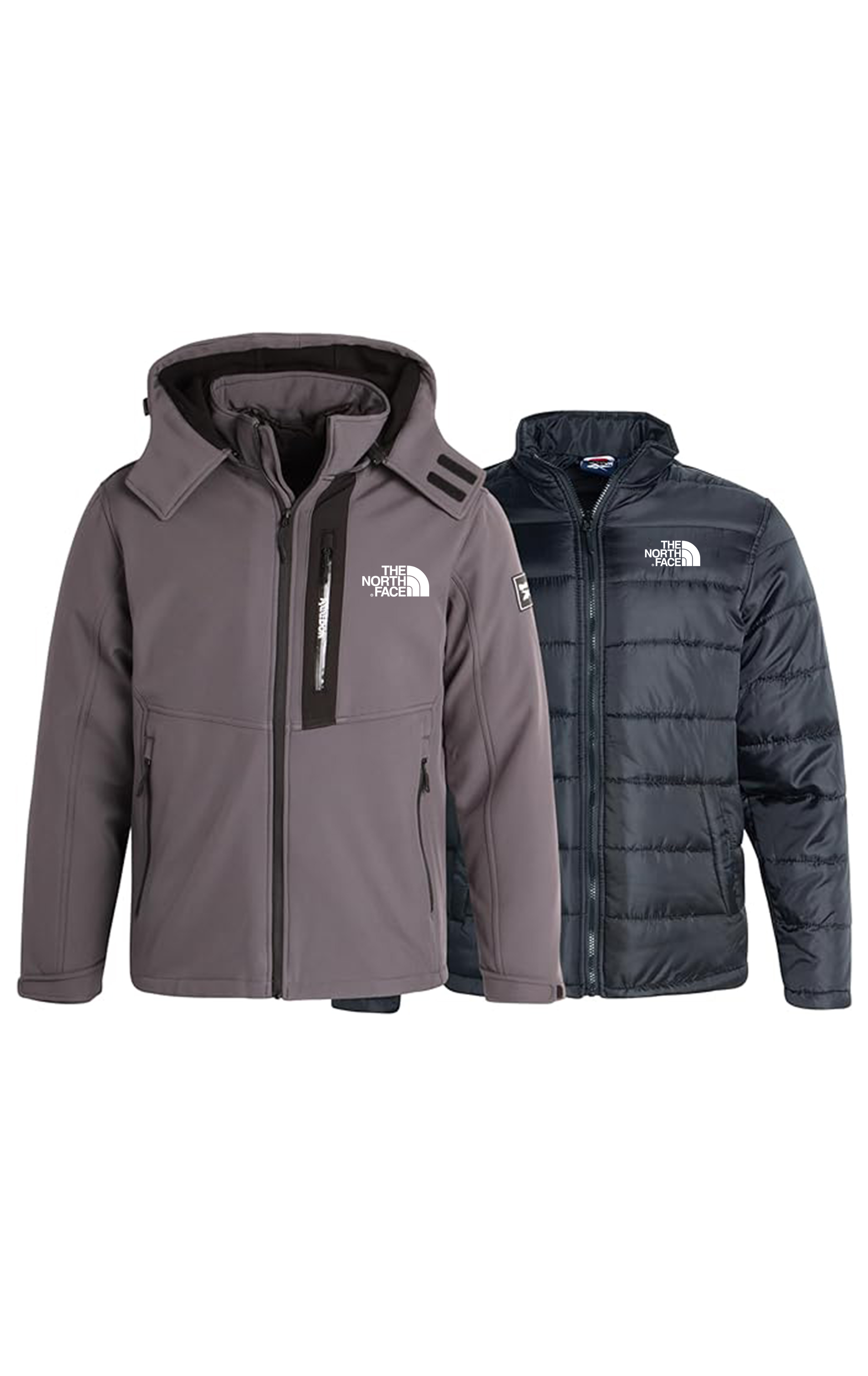 Homme -  Veste softshell d'hiver avec coque amovible