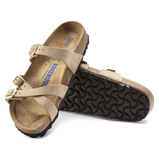 Franca Soft Footbed Nubuck Leather