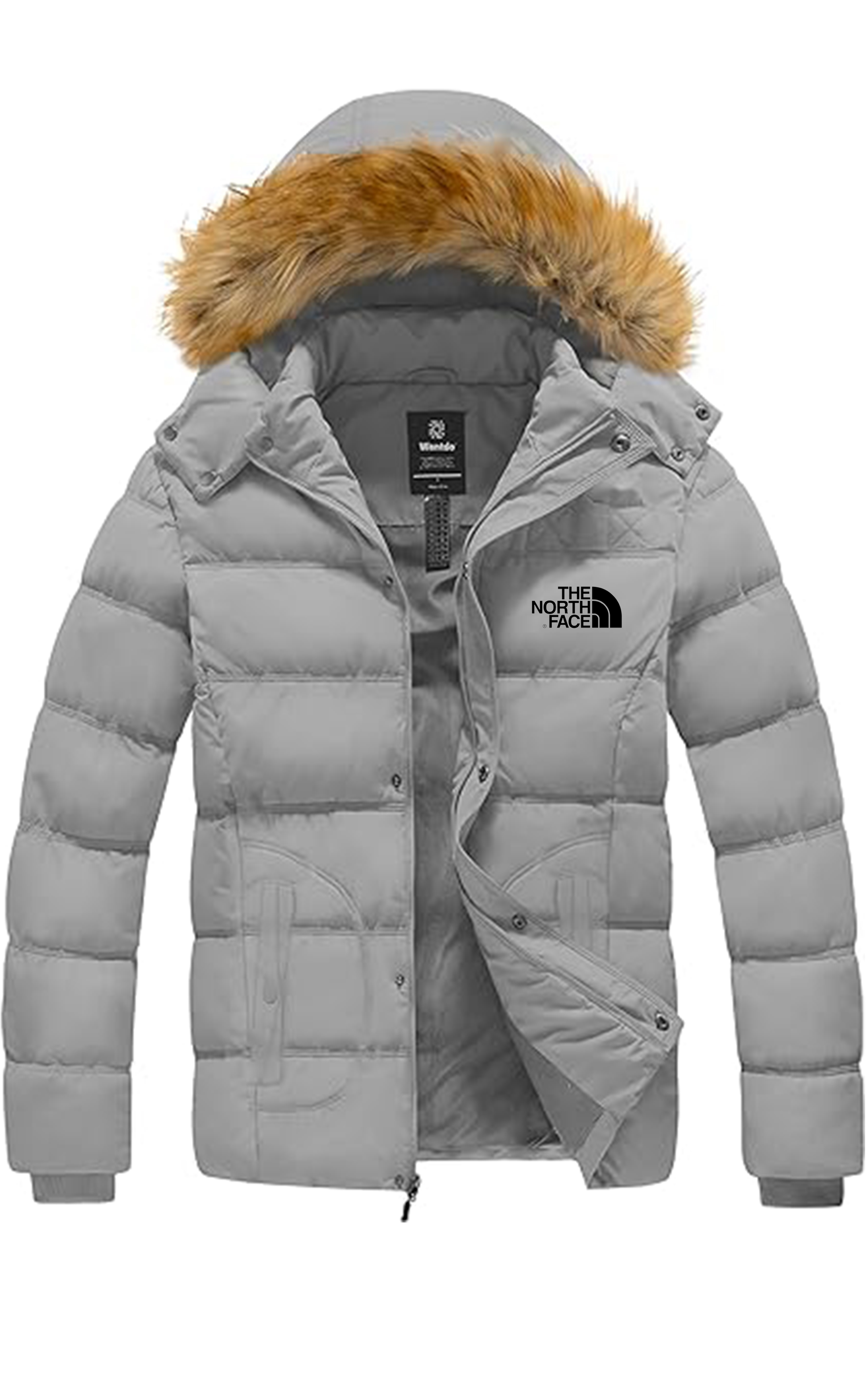 Homme -  Veste à capuche épaisse et chaude