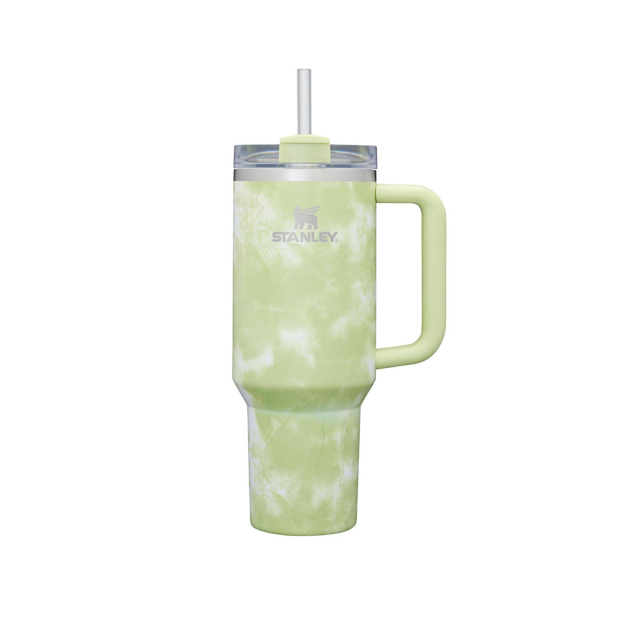 Stanley Mistletoe Twist 40oz Steel H2.0 FlowState Quencher Tumbler