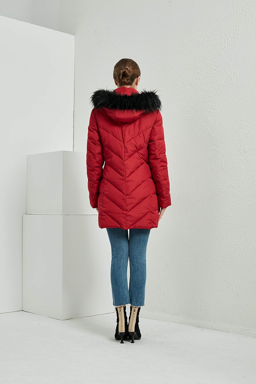 Femme-Manteau alternatif en duvet 2023