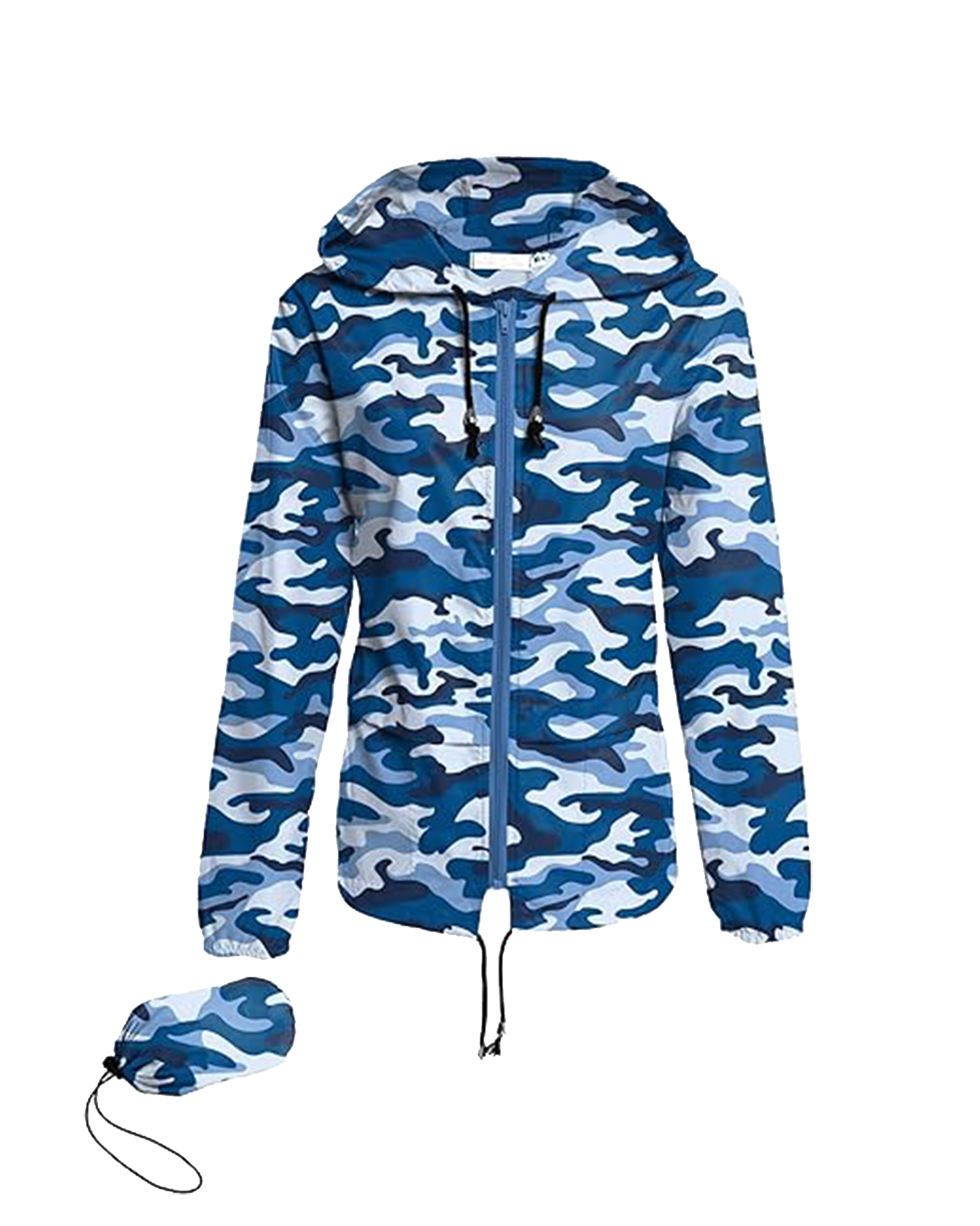 Femme -Vestes de pluie imperméables légères, coupe-vent à capuche extérieur pliable