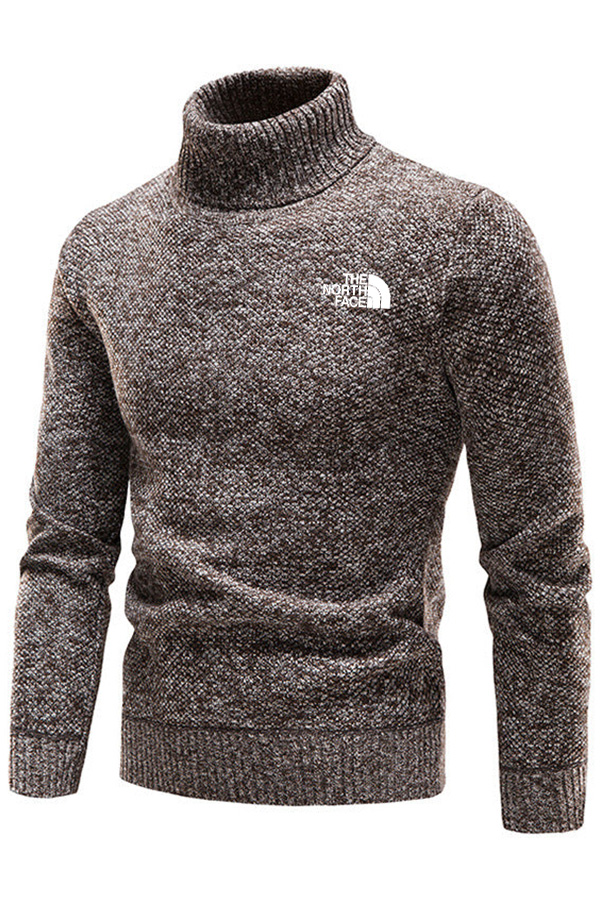 pull slim décontracté épais en polaire - Homme