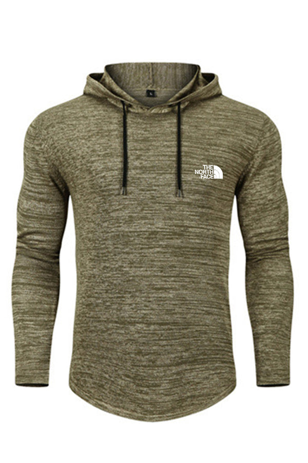 Pull athlétique slim à manches longues - Homme