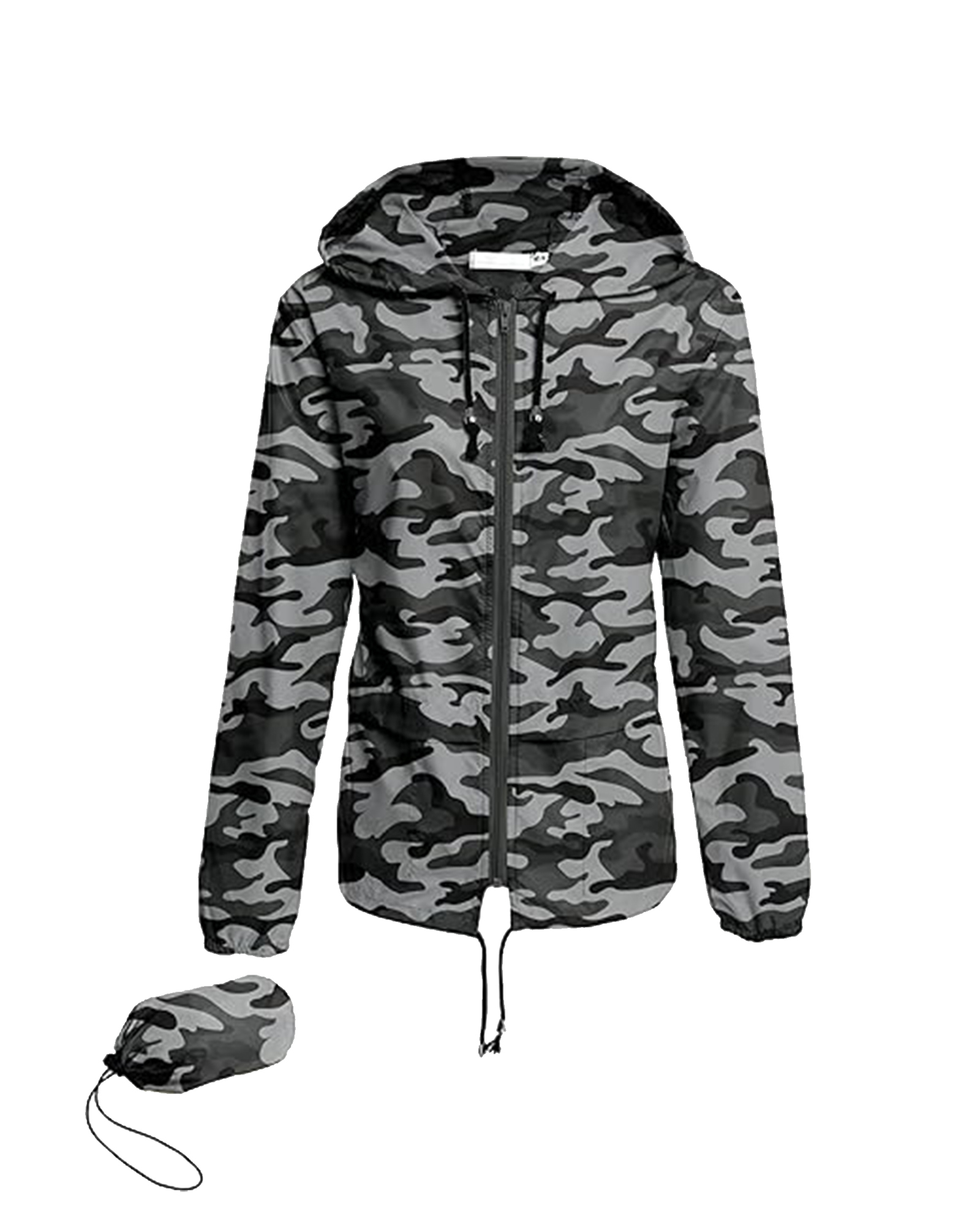 Femme -Vestes de pluie imperméables légères, coupe-vent à capuche extérieur pliable