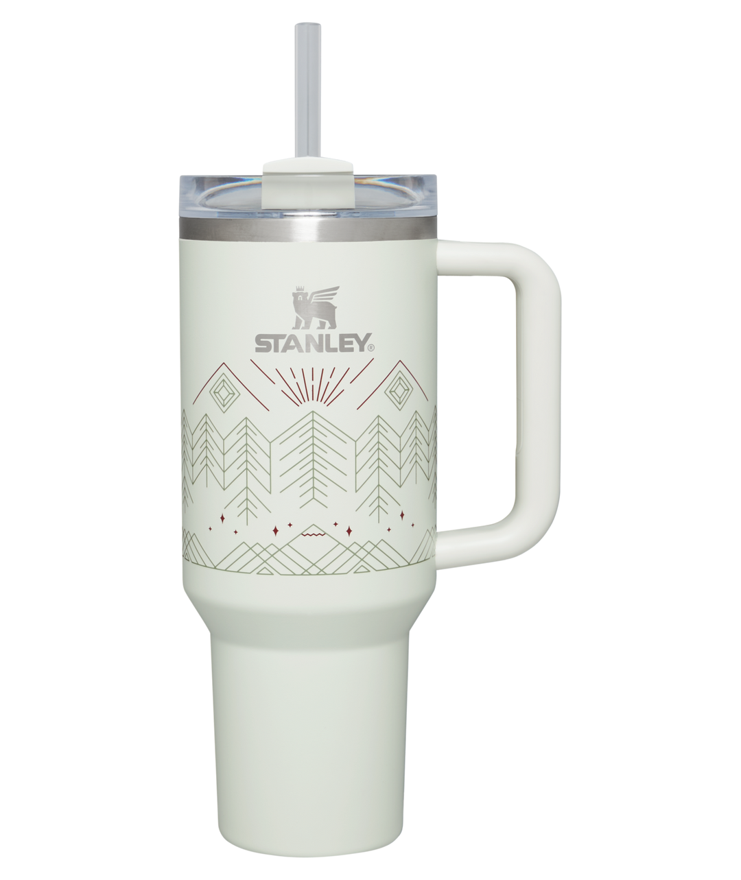 Stanley x Starbucks Limited Edition 40oz Steel H2.0 FlowState Quencher Tumbler