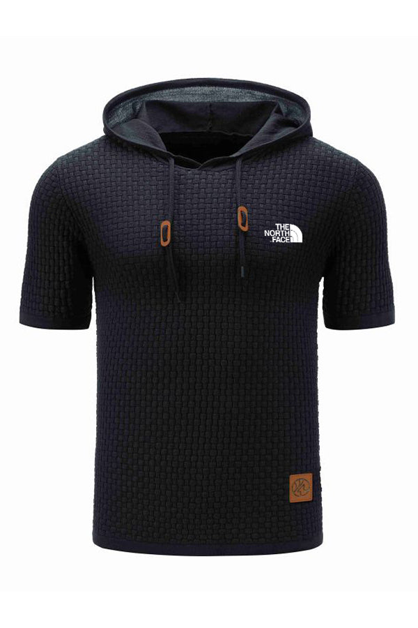 Pull tricoté à manches courtes - Homme