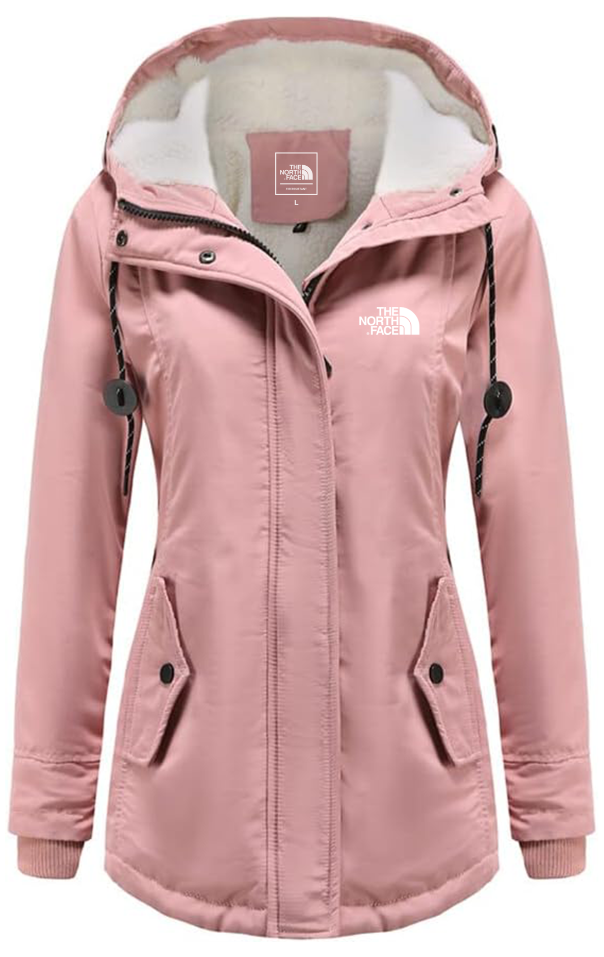 Donna - Parka foderato in pile impermeabile