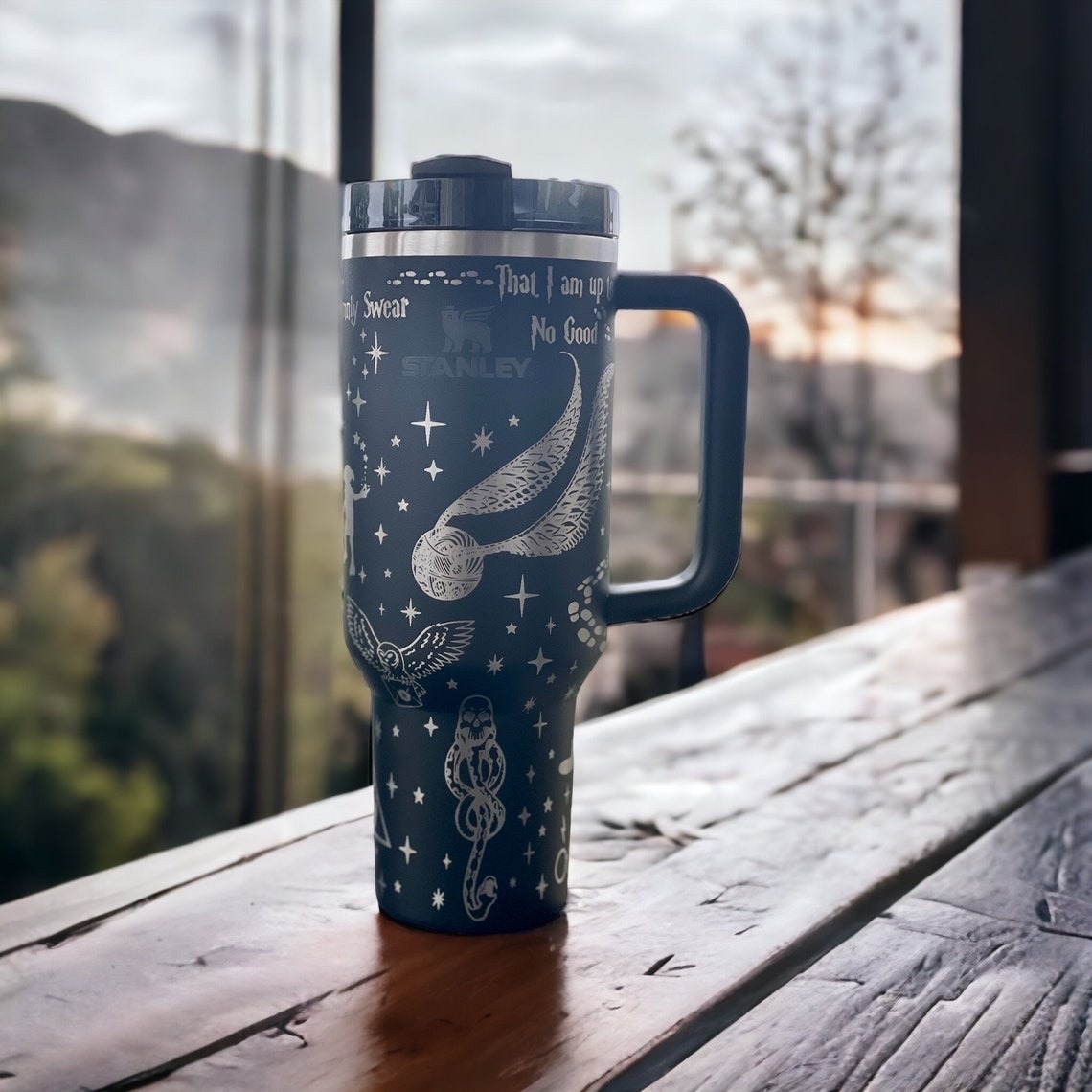 Stanley x Starbucks Limited Edition 40oz Steel H2.0 FlowState Quencher Tumbler