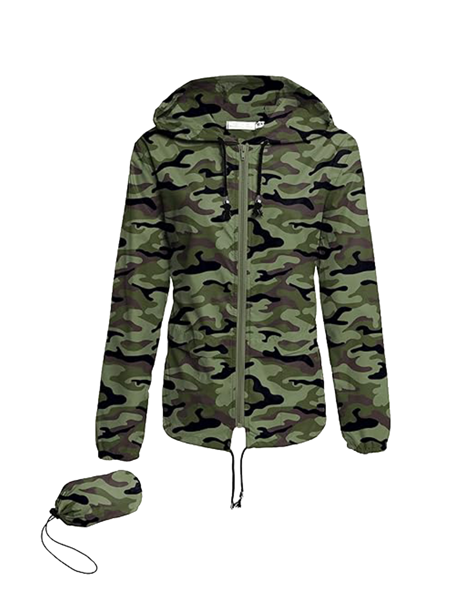 Femme -Vestes de pluie imperméables légères, coupe-vent à capuche extérieur pliable