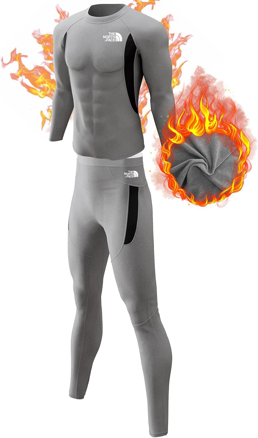 Thermal  Wool Underwear 2Pcs-Set - Men's