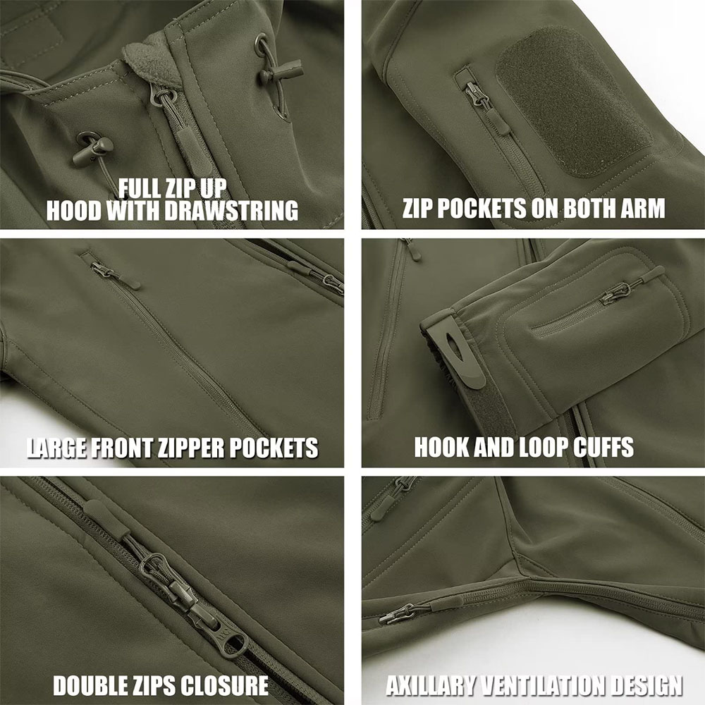 Men's Tactical Jacket 7 Pocket