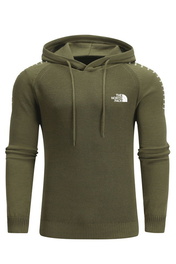 The North Face Fashion Solid Color Knit Slim Hooded Top