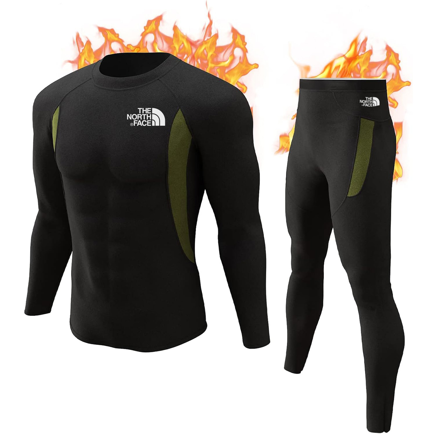 Thermal  Wool Underwear 2Pcs-Set - Men's