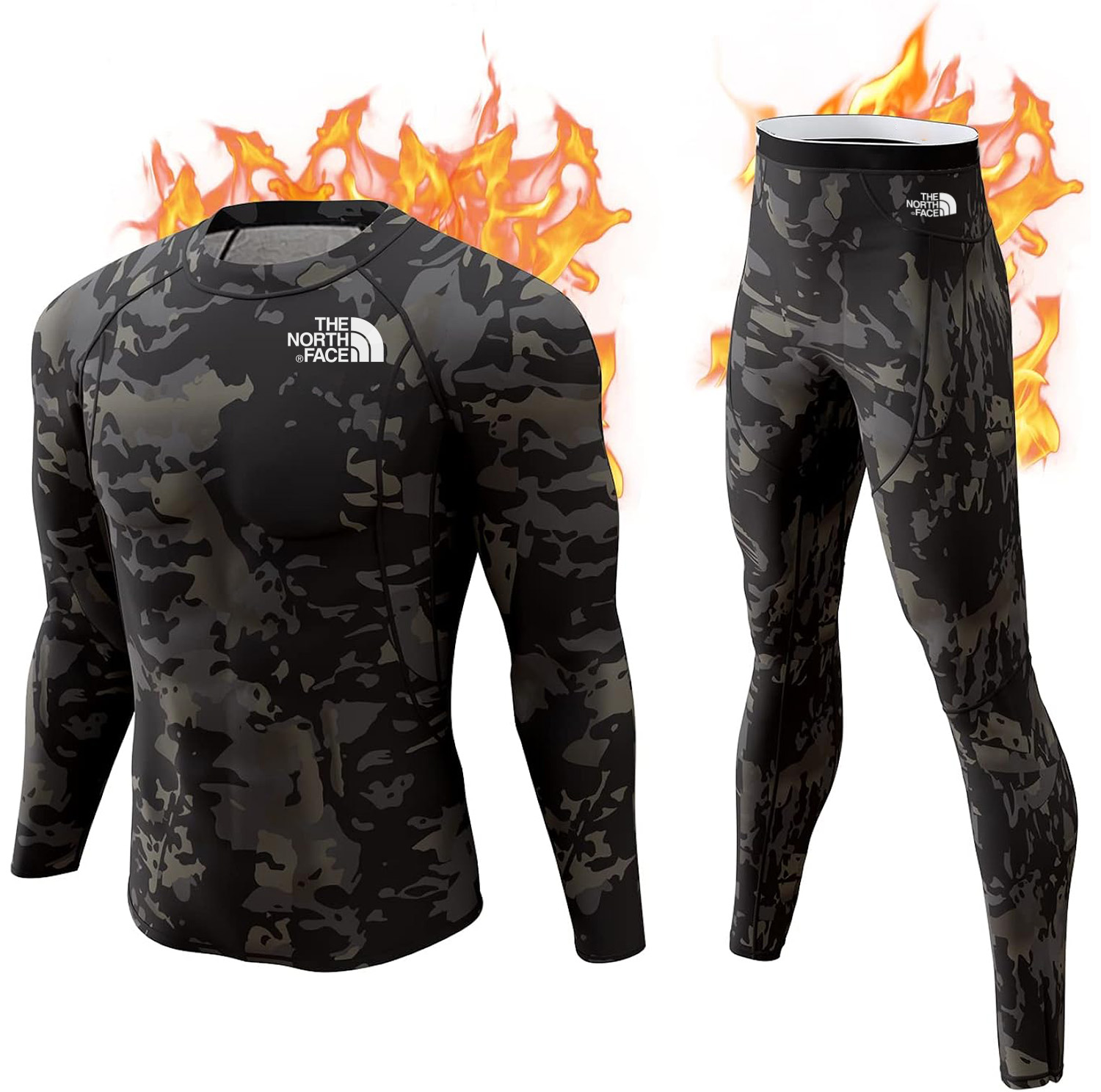 Thermal  Wool Underwear 2Pcs-Set - Men's