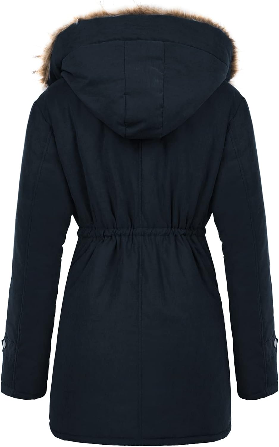 Winter Wool Parka Jacket  - Women's