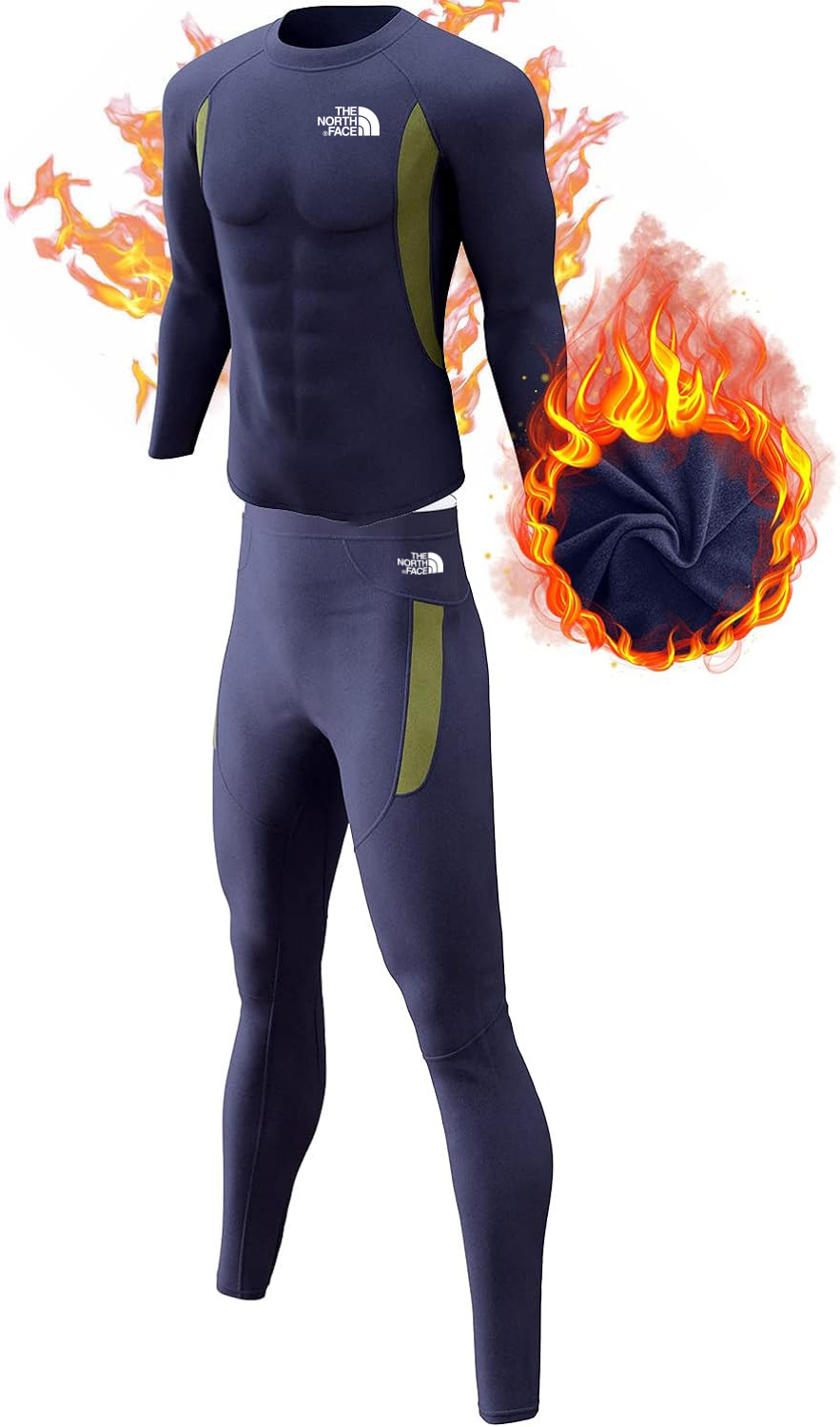 Thermal  Wool Underwear 2Pcs-Set - Men's