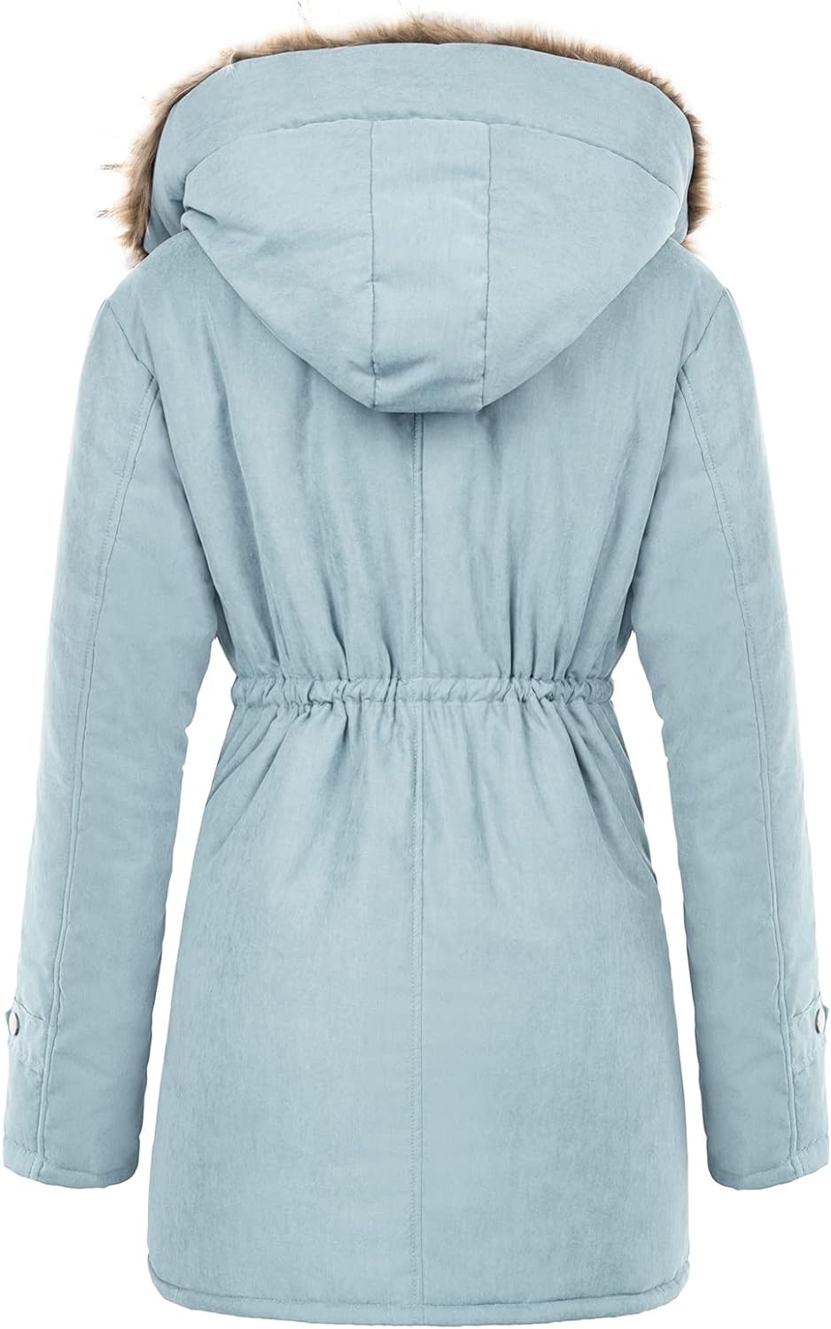 Winter Wool Parka Jacket  - Women's