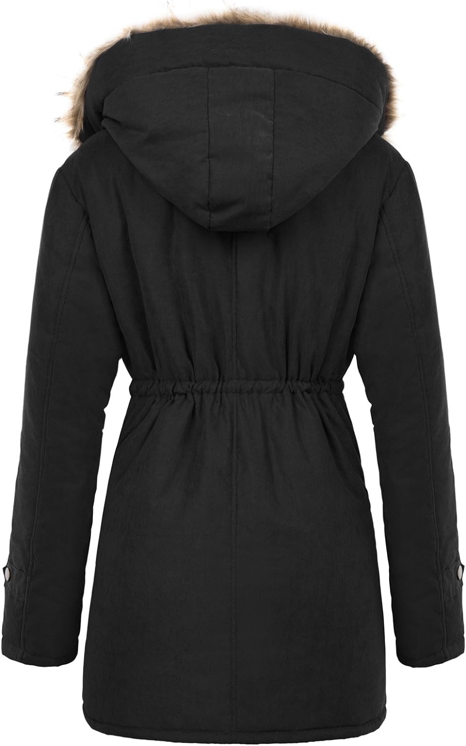 Winter Wool Parka Jacket  - Women's