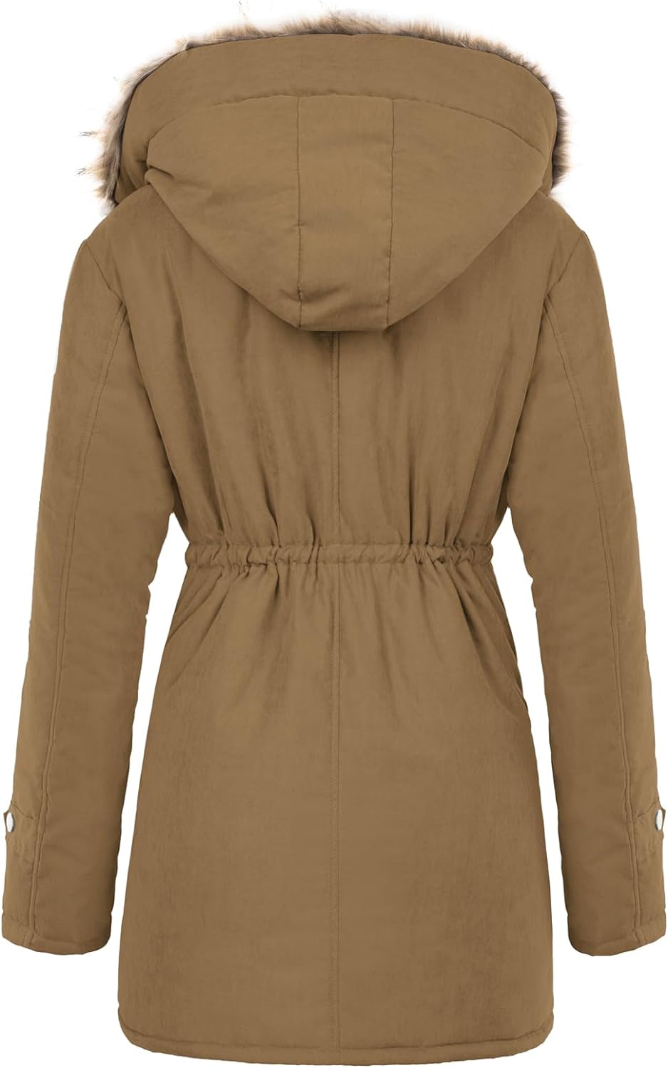 Winter Wool Parka Jacket  - Women's