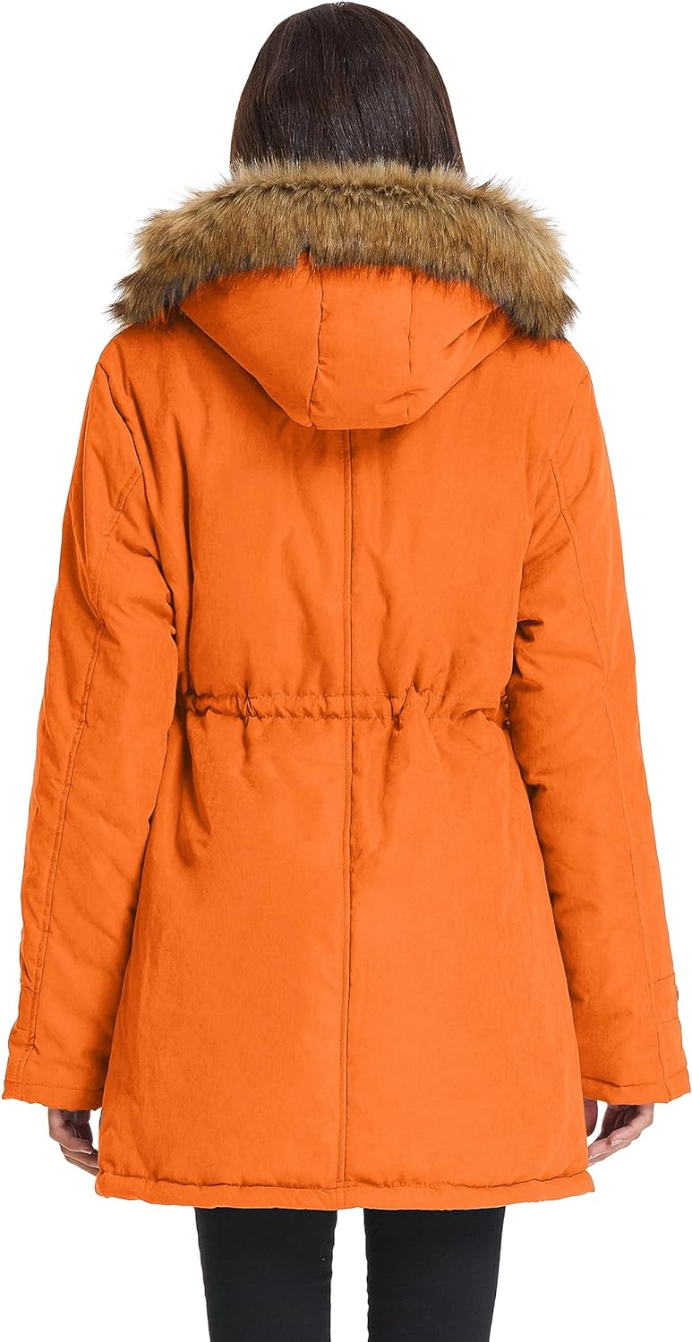 Winter Wool Parka Jacket  - Women's