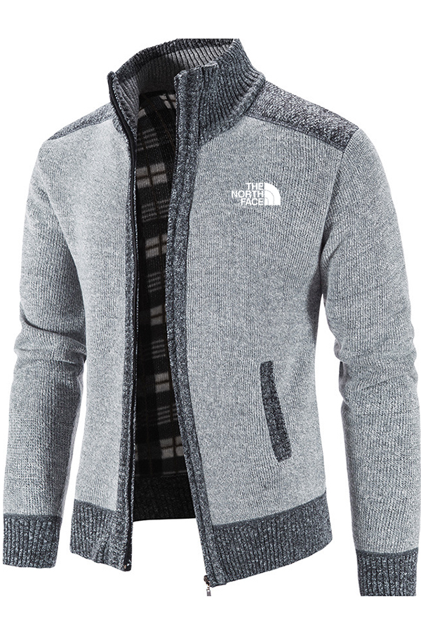 Fleece Thick Knit Sweater Loose Casual Cardigan