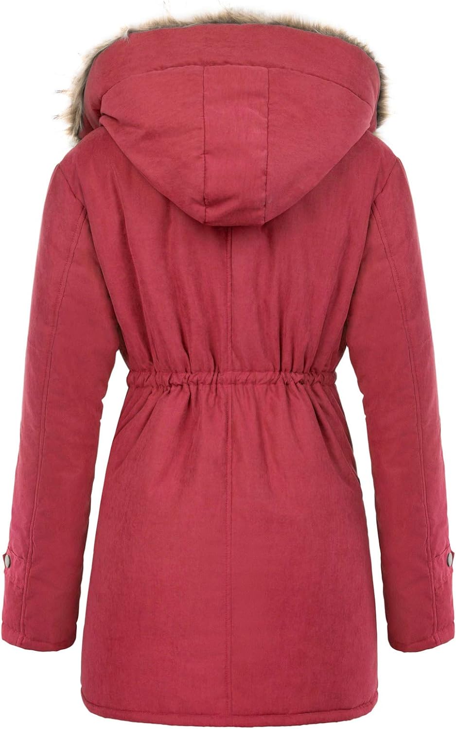 Winter Wool Parka Jacket  - Women's