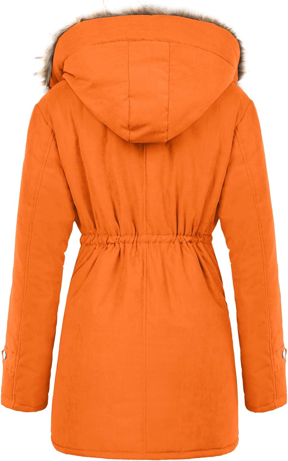 Winter Wool Parka Jacket  - Women's