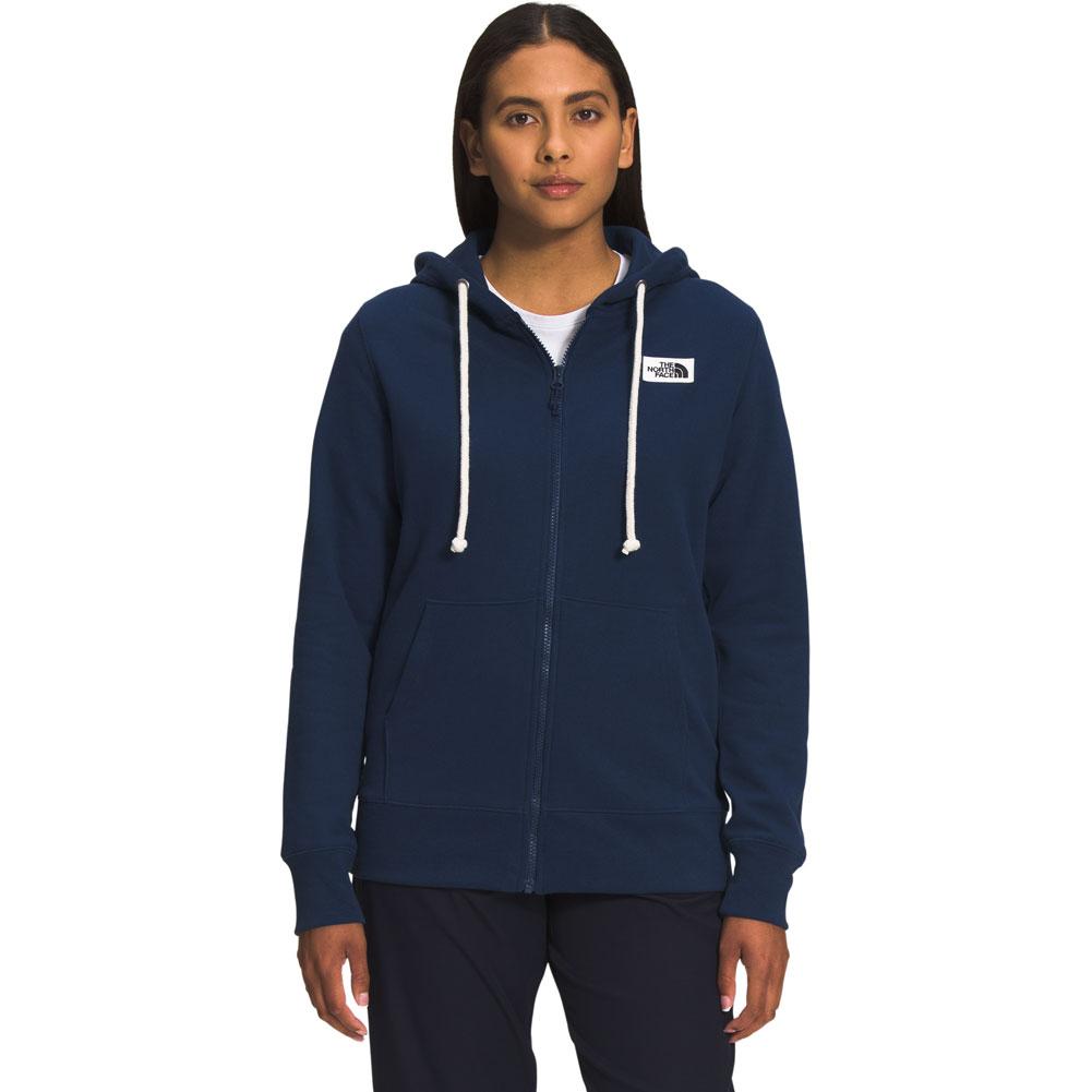 Heritage patch full zip hoodie women's