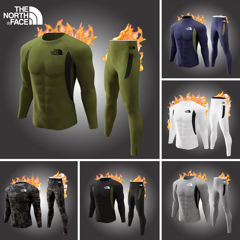 Thermal  Wool Underwear 2Pcs-Set - Men's
