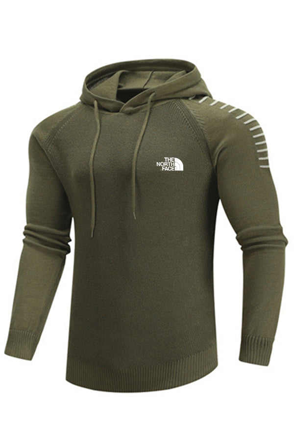The North Face Fashion Solid Color Knit Slim Hooded Top