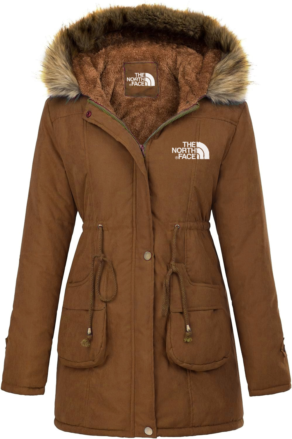 Winter Wool Parka Jacket  - Women's