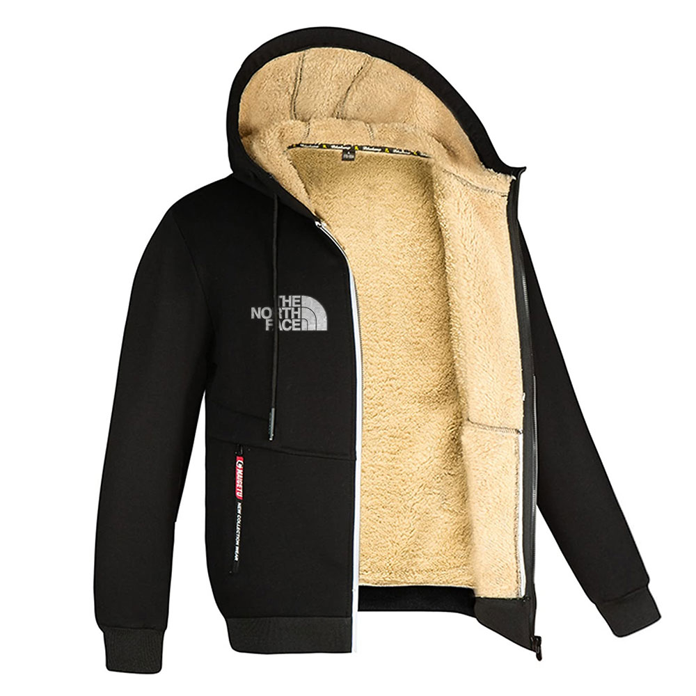 MEN'S SPORTS JACKET WITH HOOD AND ZIP