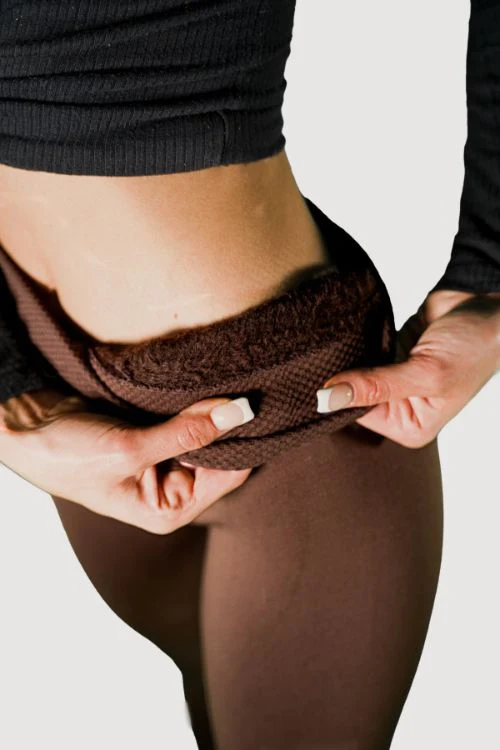 Wool fleece leggings - Women's