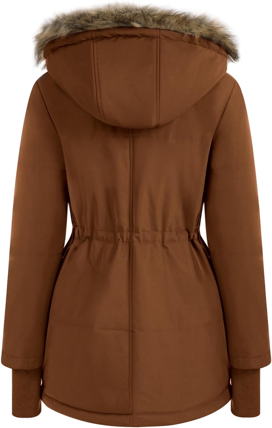 Winter Wool Parka Jacket  - Women's